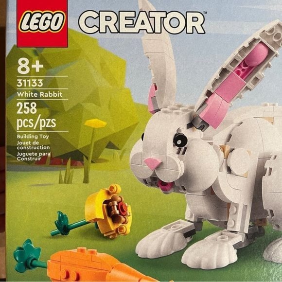 LEGO 31133 Creator 3 in 1 Easter White Rabbit Seal Bird 258 pcs New Sealed Box - Picture 2 of 10